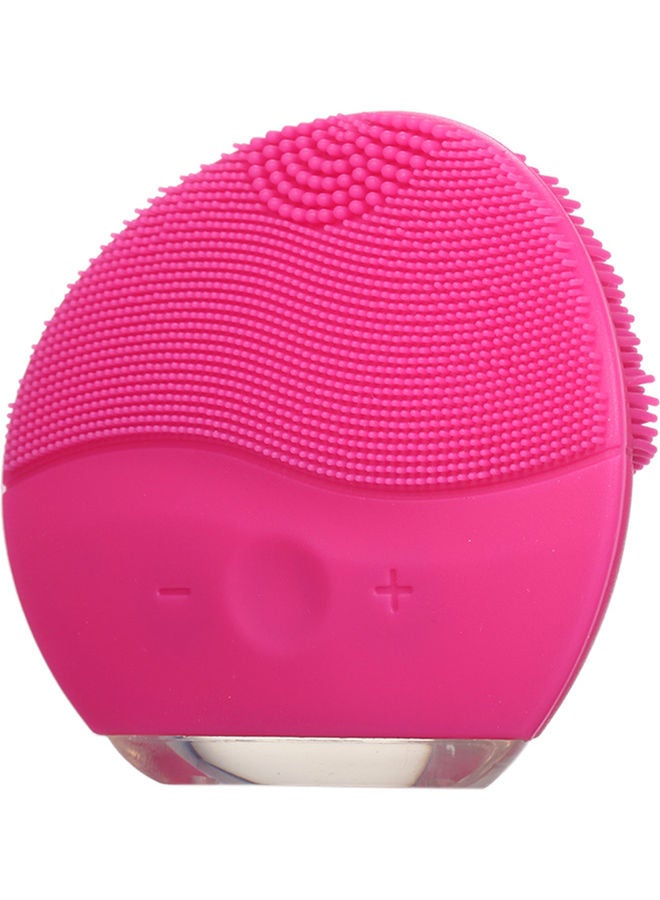 Generic USB Rechargeable Silicone Electric Facial Cleanser Tool Pink 14 X 4 X 9.5cm  - Image 1