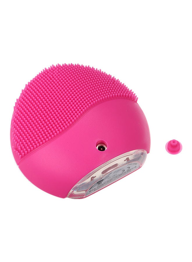 Generic USB Rechargeable Silicone Electric Facial Cleanser Tool Pink 14 X 4 X 9.5cm  - Image 2