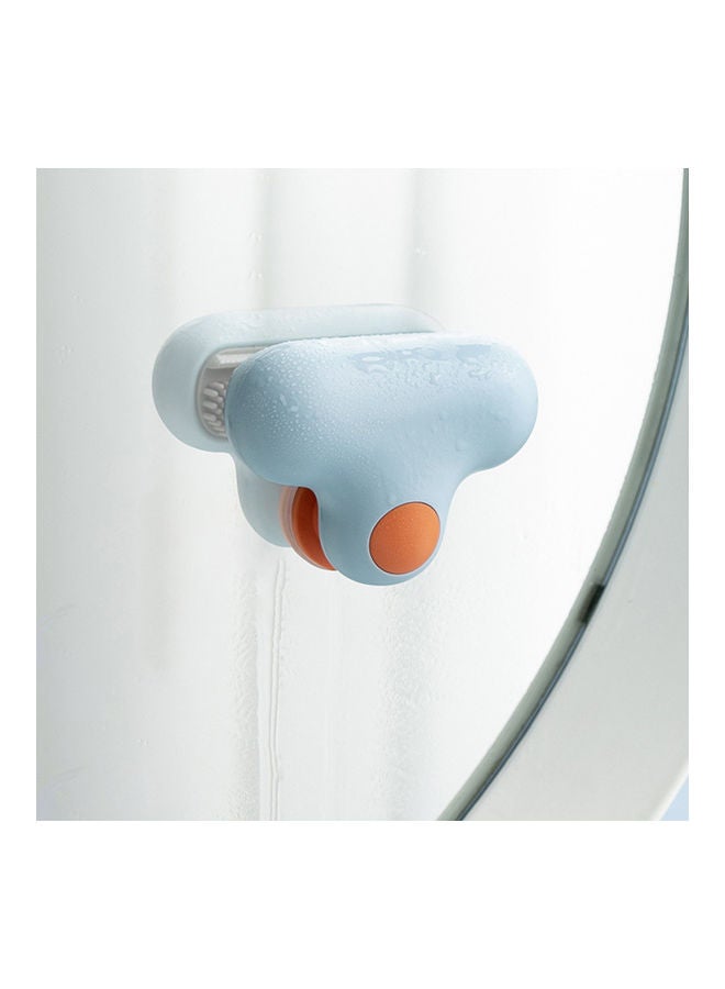 Mini Mirror Squeegee Scrubber Blue 7.60x3.60x6.90cm  - Image 2