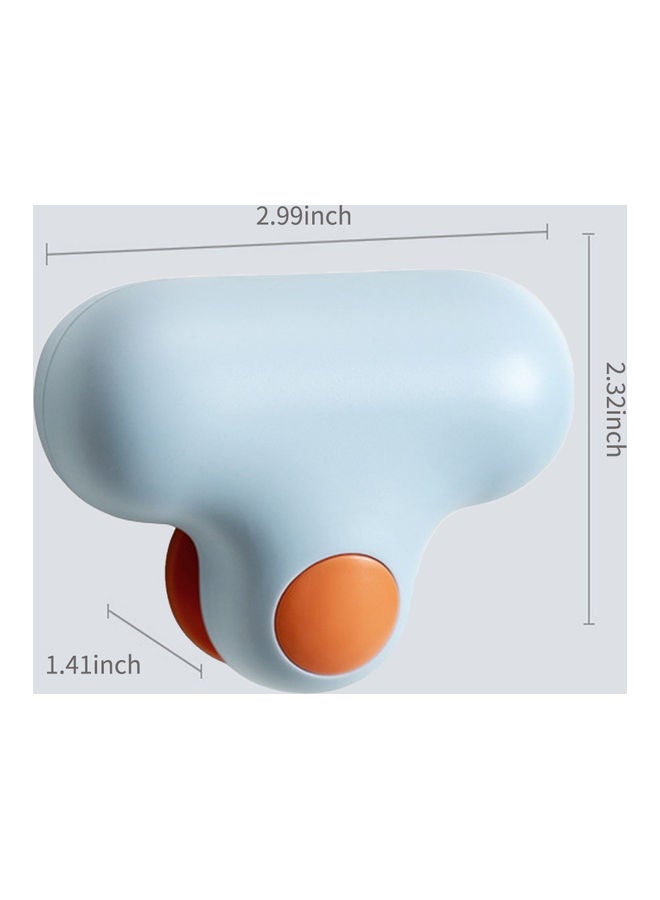 Mini Mirror Squeegee Scrubber Blue 7.60x3.60x6.90cm  - Image 3