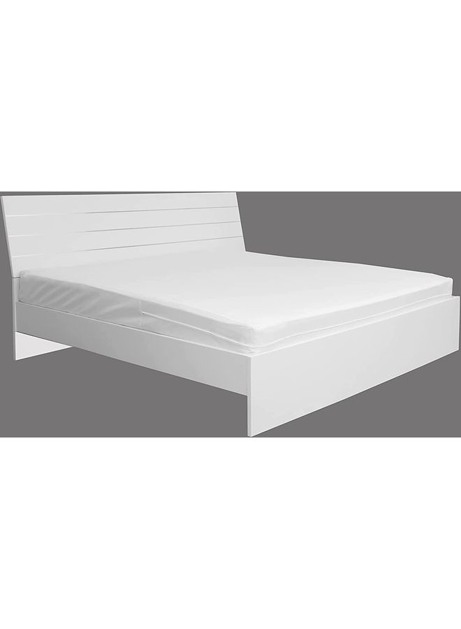 Maestro - Solid Mattress Encasement Microfiber White 150x200cm - Image 1