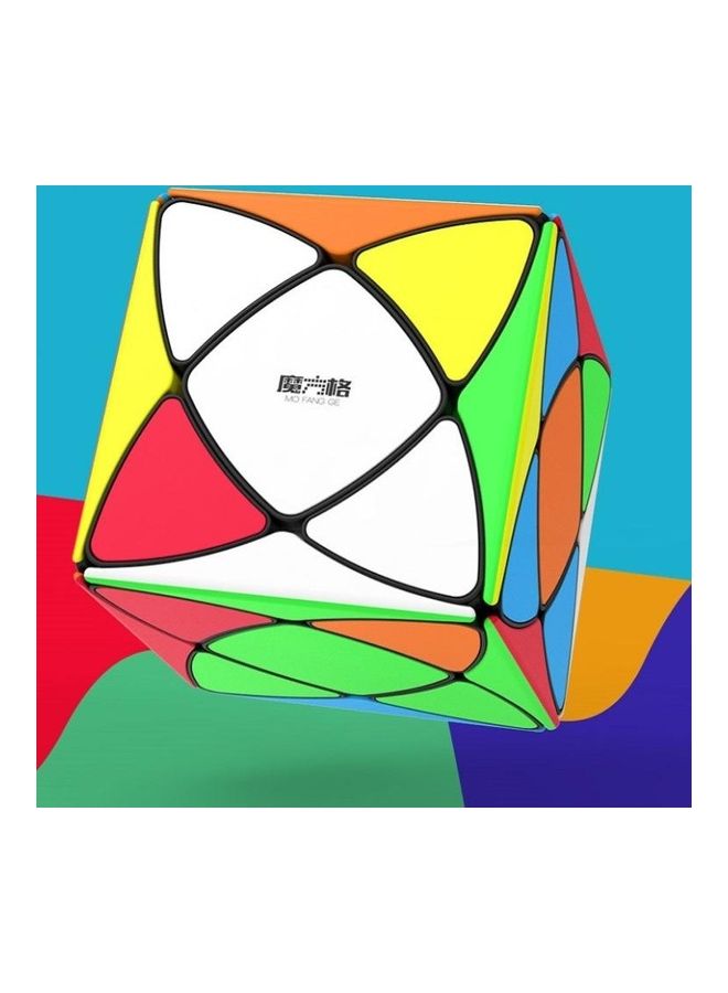 BGM Alien Difficult Four Leaf Clover Maple Rubik Cube Puzzle Toy - Image 1