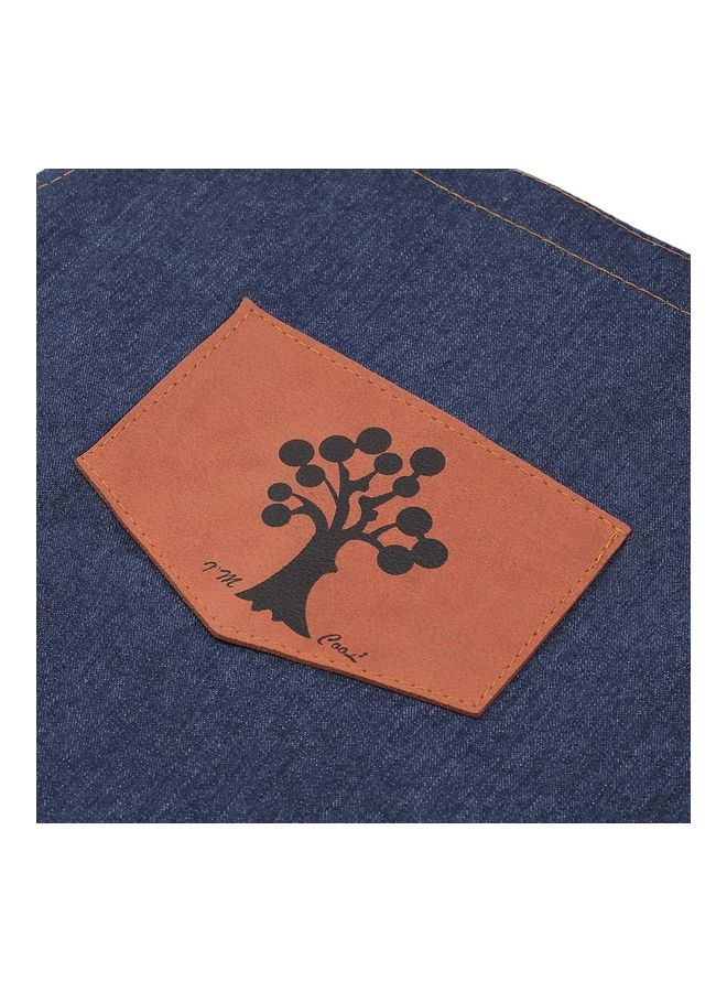 Generic Hair Dressing Jean Salon Apron Blue/Brown 25 X 2 X 20cm - Image 3