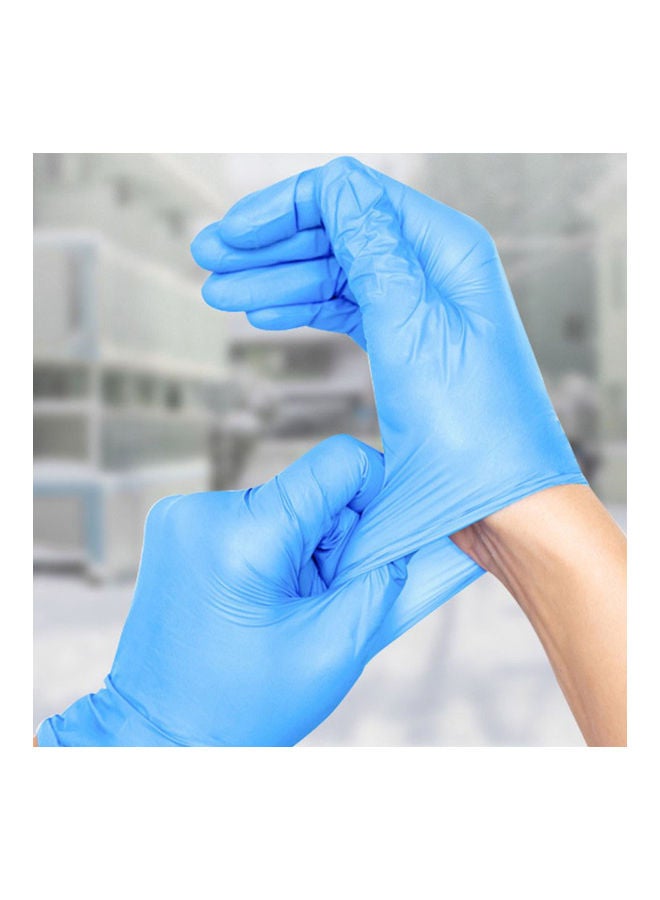 Generic 1000-Pieces Disposable Anti-stain Oilproof Disposable Gloves Blue 34x23x25.5cm  - Image 5
