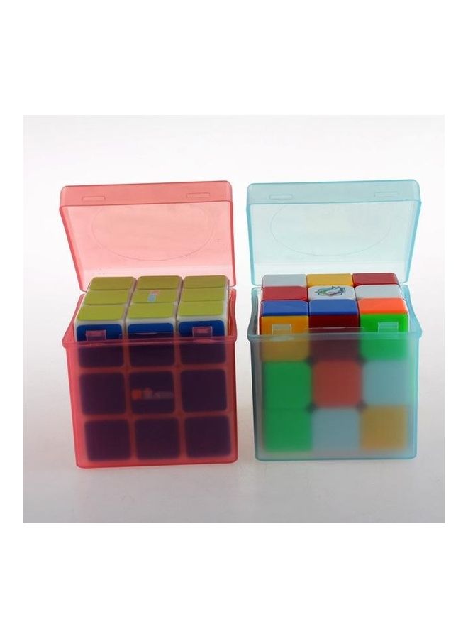 BGM 2-Piece Transparent Square Shape Cube Protection Box - Image 1