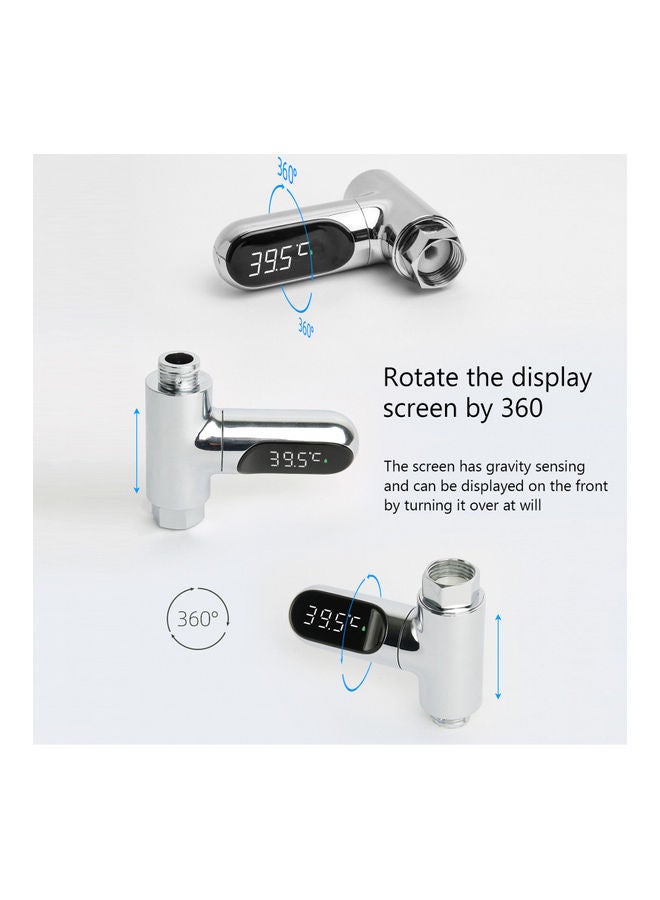 Intelligent Water Thermometer Silver 10.10x5.00x10.10cm - Image 4