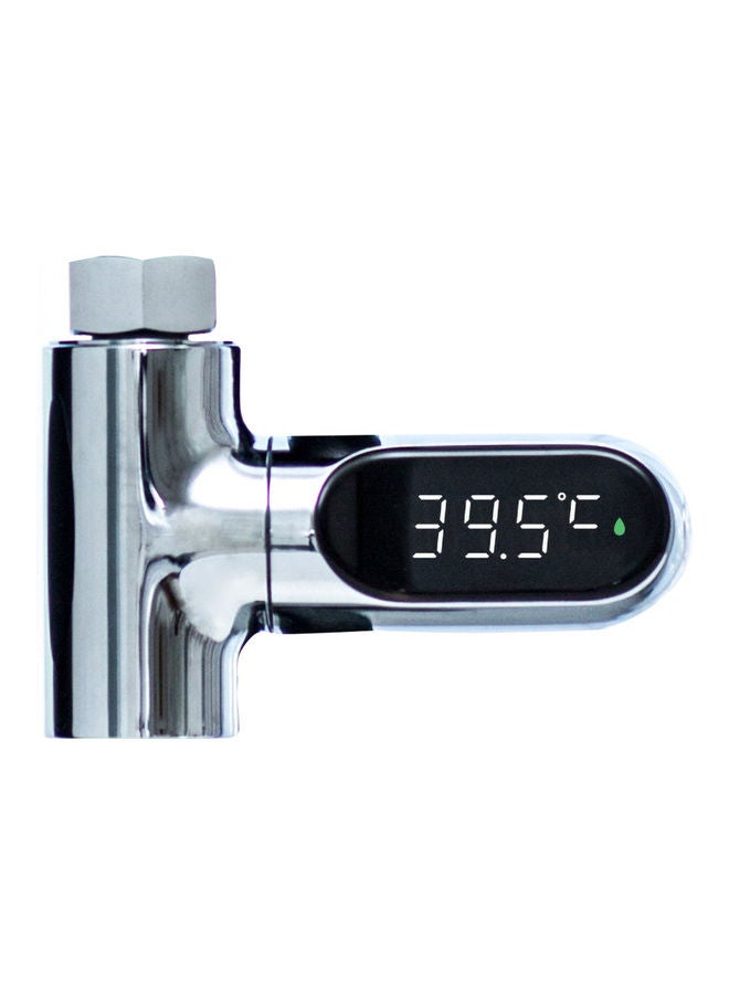 Intelligent Water Thermometer Silver 10.10x5.00x10.10cm - Image 1