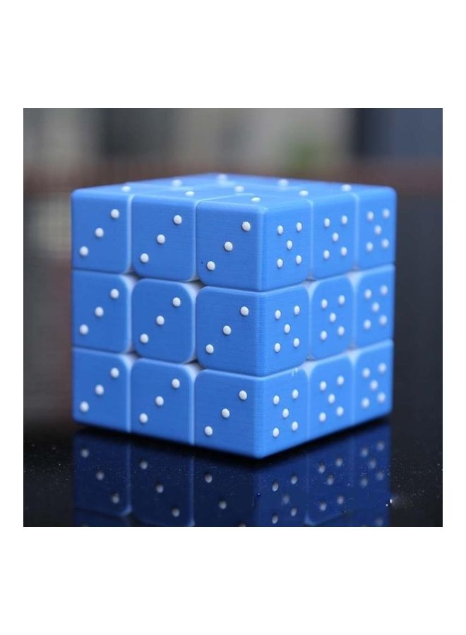 بي جي إم لعبة أحجية مكعب للعب بدون النظر باستخدام أطراف الأصابع مطبوع بتقنية UV - Image 1