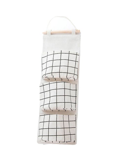 3 Pockets  Waterproof Wall Hanging Bag Multicolour