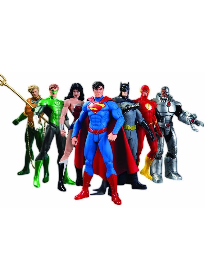 7-Piece Justice League Action Figure 7-Inch 7inch - v1629899648/N11102283A_1