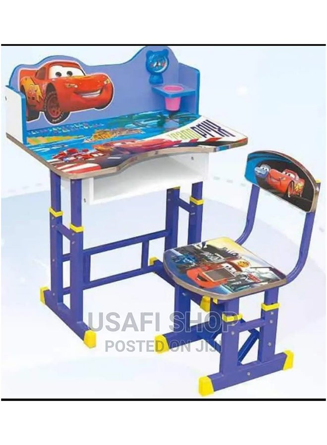SPIDERMAN - Study Table And Chair Multicolored Good Quality Construction Durable - Image 1