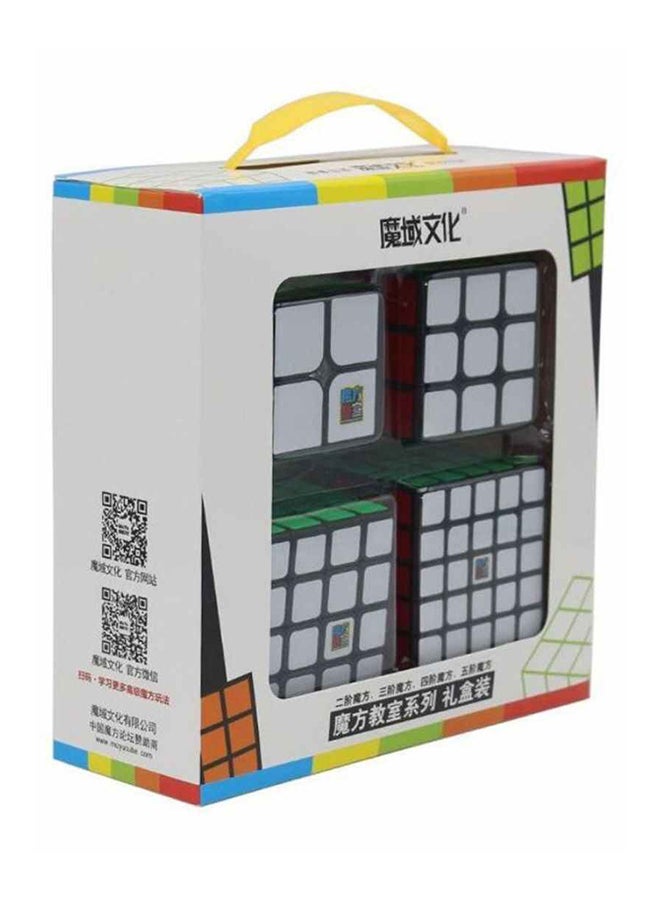 Unique 4-Piece Rubiks Cube Set - Image 1