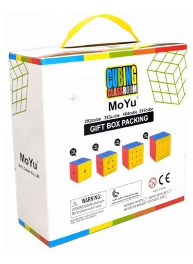 Unique 4-Piece Rubiks Cube Set - Image 4