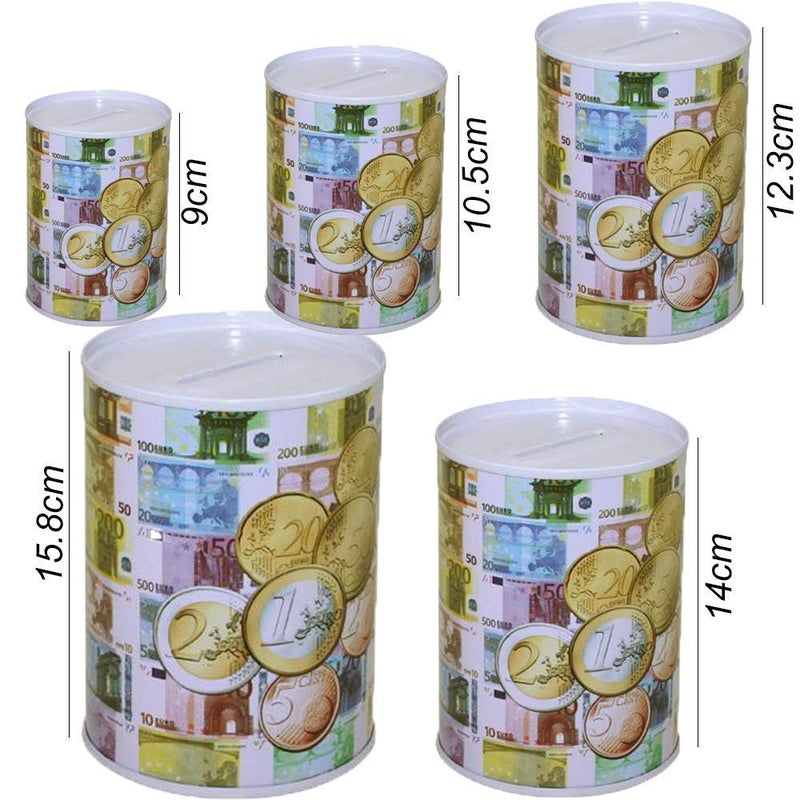 Kole Imports - Metal Money Coin Bank Gm005 - Image 1