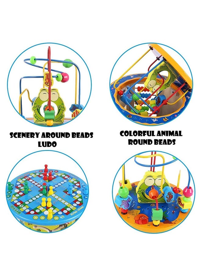Factory Price - 8 In 1 Multifunction Wooden Activity Cube - Image 1