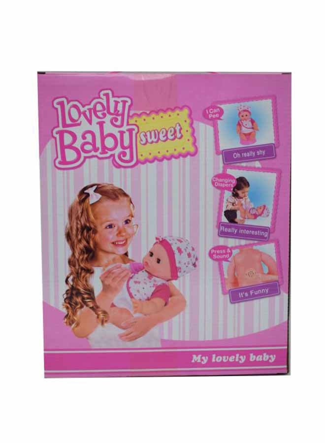 Lovely Baby Girly Game to Teach Changing Diapers And Keeping Them With a Bottle Baby Doll  - Image 2