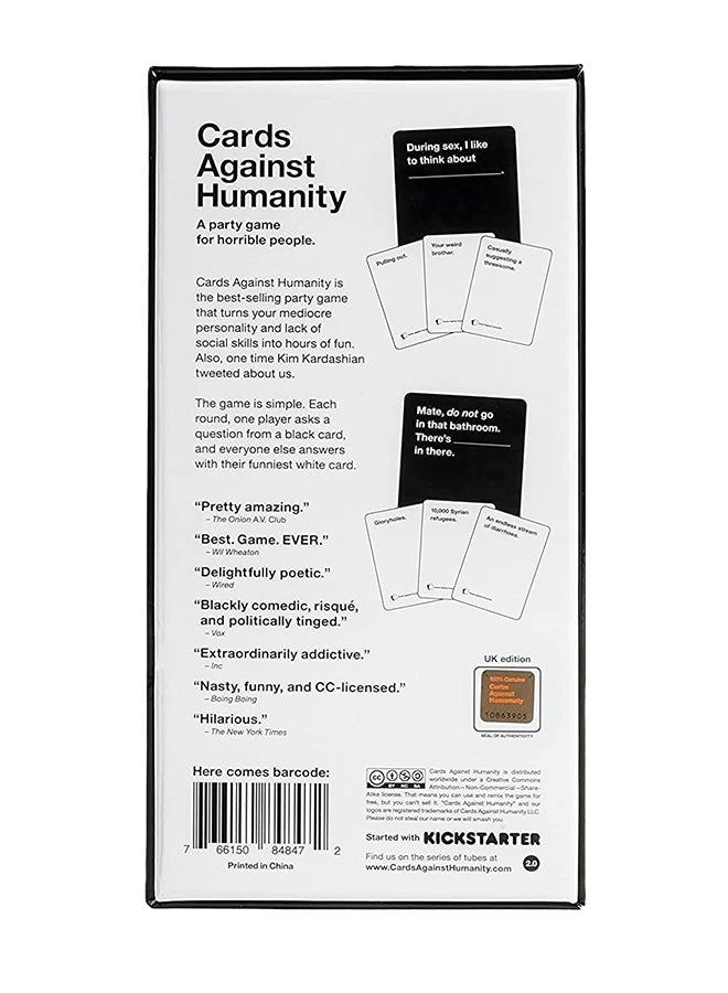 Cards Against Humanity Party Game For Horrible People  - Image 2