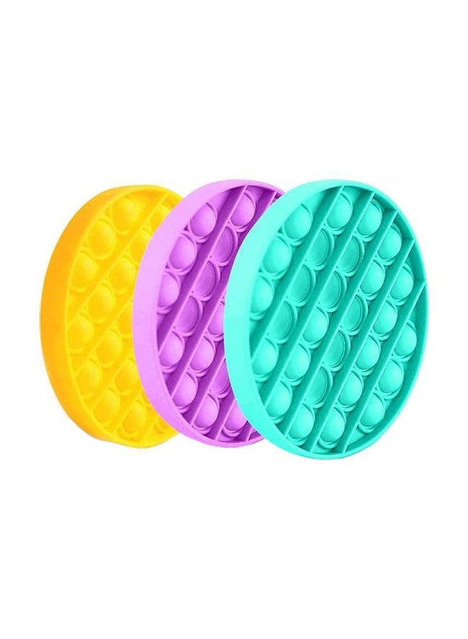 XiuWoo 3-Piece Push Pop It Bubble Fidget Sensory Toys - Image 1