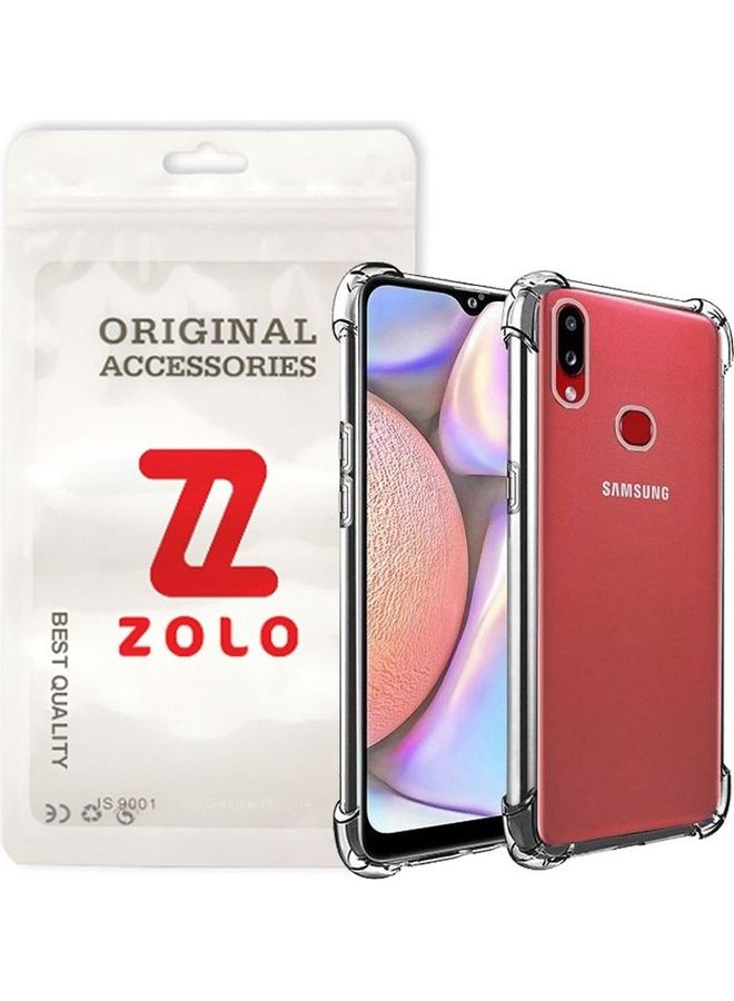 Zolo Shockproof Slim Soft TPU Silicon Case Cover For Samsung Galaxy A10S Clear - Image 1
