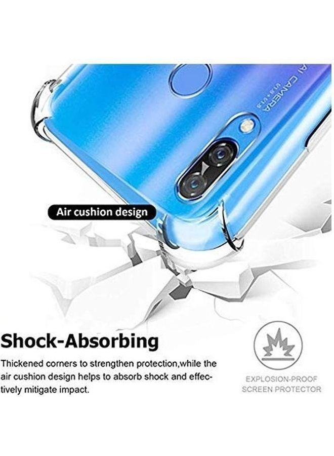 زولو غطاء حمايةٍ رفيع ومرن ومضاد للصدمات من السيليكون والبولي يوريثان الحراري لهاتف سامسونج جالاكسي S8 بلس شفاف - Image 3