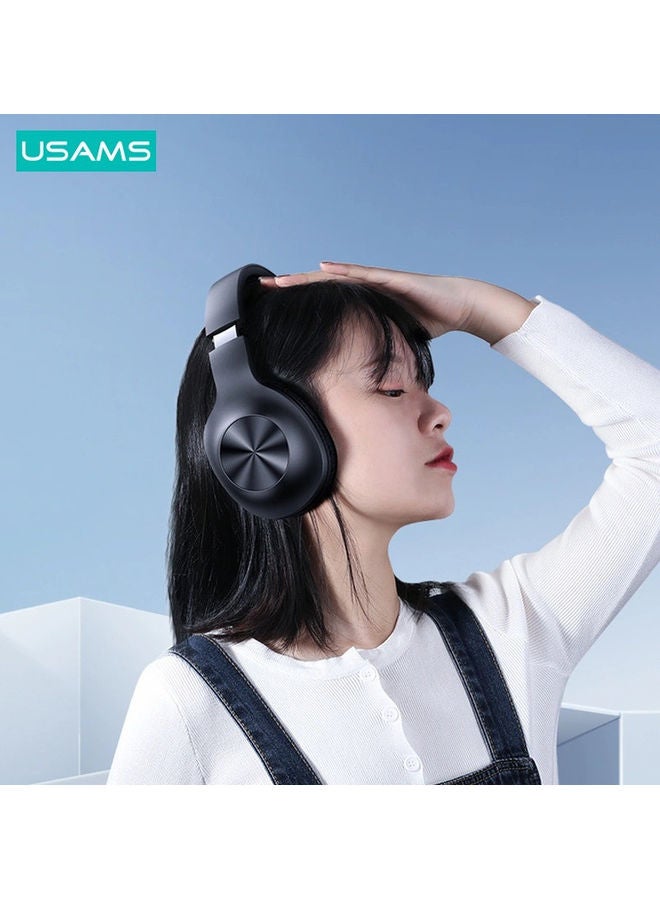Usams - Bluetooth 5.0 Active Noise Reduction Stereo Sports Gaming Headphones - Image 1