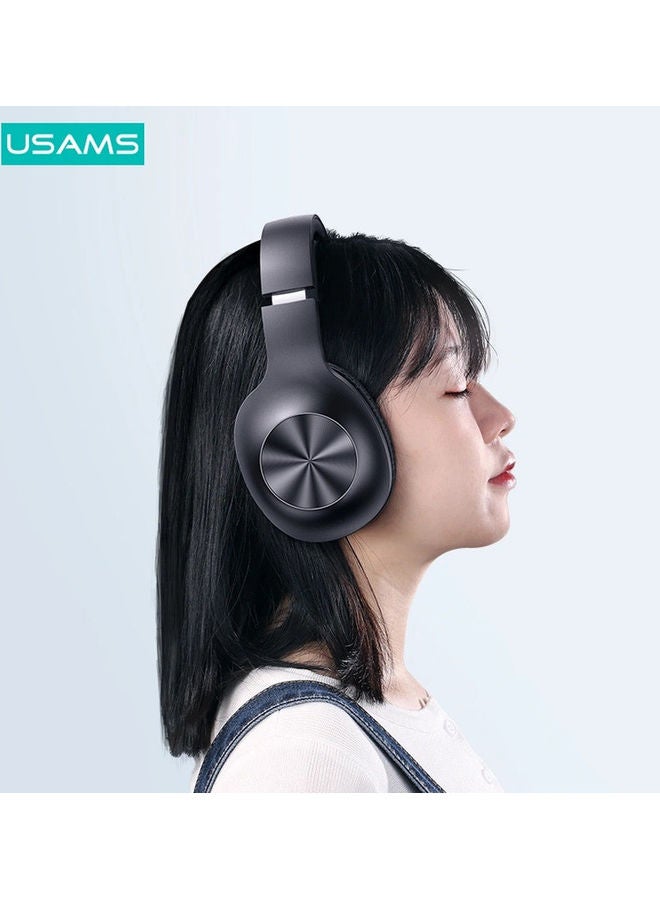Usams - Bluetooth 5.0 Active Noise Reduction Stereo Sports Gaming Headphones - Image 1