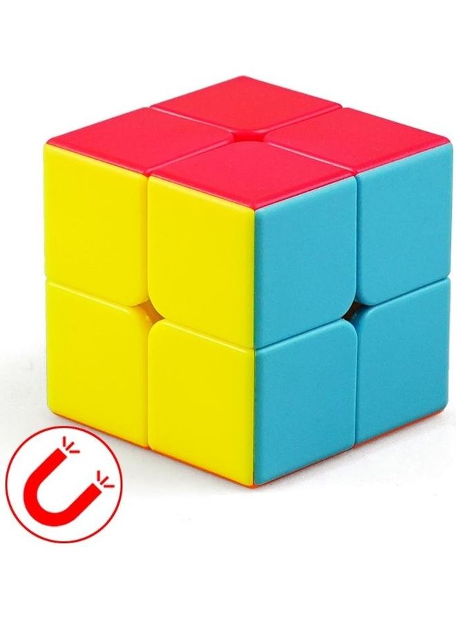 BGM Mr. M Series Magnetic Twisty Two Layers Cube Puzzle Toy - Image 1