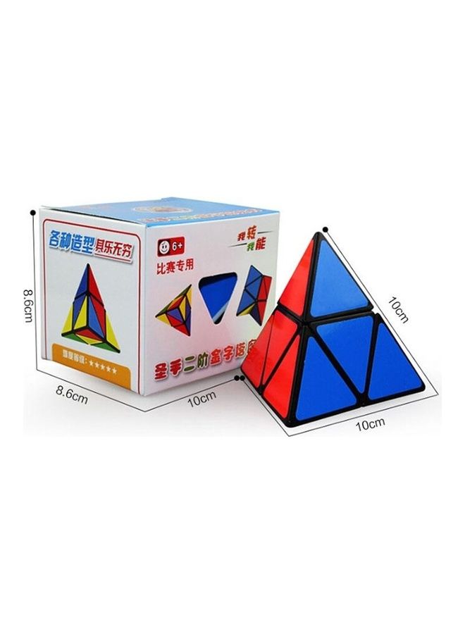 BGM Creative Shaped Second Order Triangular Tetrahedron Rubik Cube Puzzle Toy - Image 3