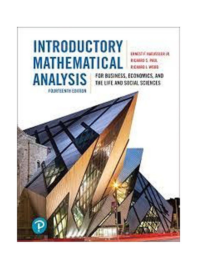 Introductory Mathematical Analysis For Business Economics Paperback English by Unknown Author 