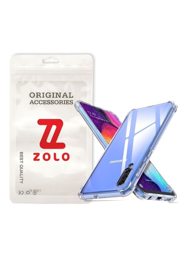 Zolo Shockproof Slim Soft TPU Silicon Case Cover For Samsung Galaxy A50S Clear - Image 1