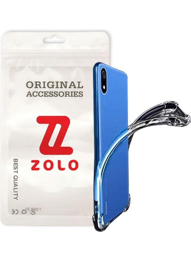 Zolo Shockproof Slim Soft TPU Silicon Case Cover For Redmi 7A Clear - Image 1