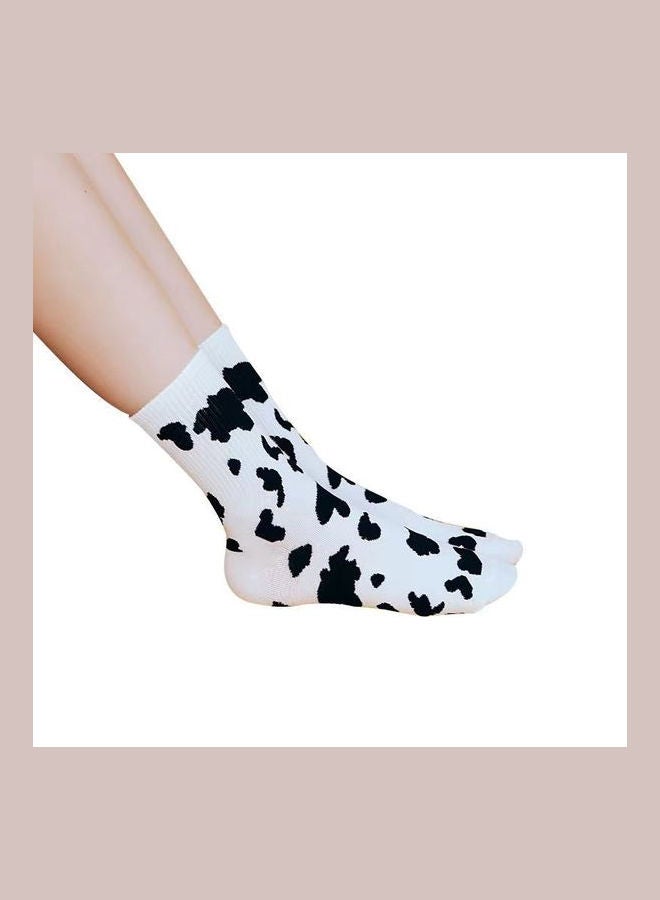5 Pair Of Casual Socks Black/White  - Image 2