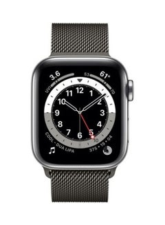 MARGOUN Stainless Steel Milanese Loop Mesh Band for Apple Watch 7/6/SE/5/4/3/2/1 38mm/40mm/41mm Dark Grey  - Image 2