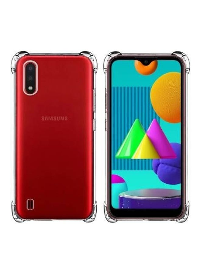 زولو غطاء حماية واق بحواف لهاتف سامسونج جالاكسي M01 شفاف - Image 3