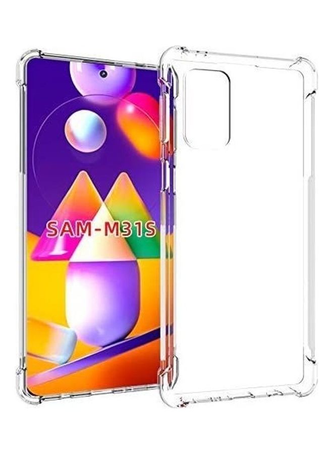 زولو غطاء حماية واق بحواف لهاتف سامسونج جالاكسي M31S شفاف - Image 3
