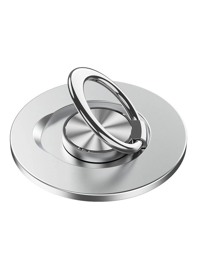 Magnetic Ring Grip Holder Compatible With Apple iPhone 12/13 Mini/Pro/Max And All Apple MagSafe Accessories Silver  - Image 1