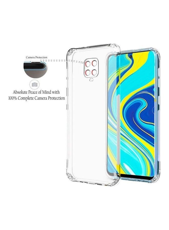 زولو غطاء حمايةٍ رفيع ومرن ومضاد للصدمات من السيليكون والبولي يوريثان الحراري لهاتف ريدمي نوت 9 برو ماكس شفاف - Image 3