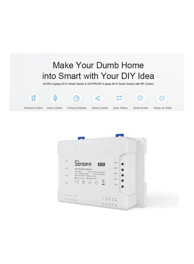 SONOFF - Wireless Smart Switch White - Image 1
