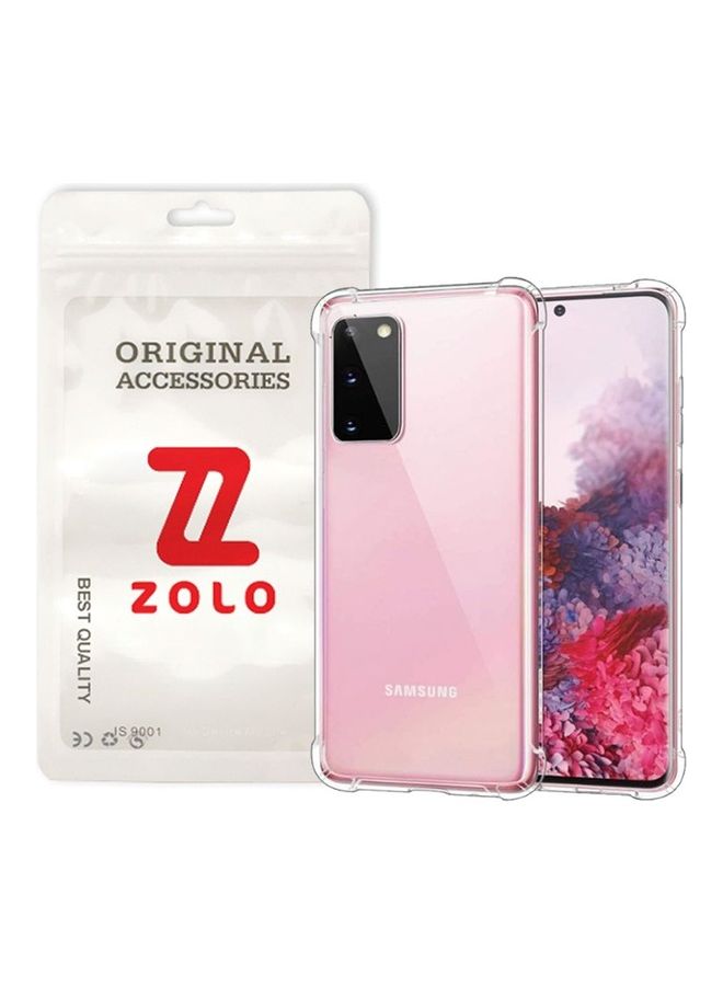 Zolo Shockproof Slim Soft TPU Silicon Case Cover For Samsung Galaxy S20 Clear - Image 1
