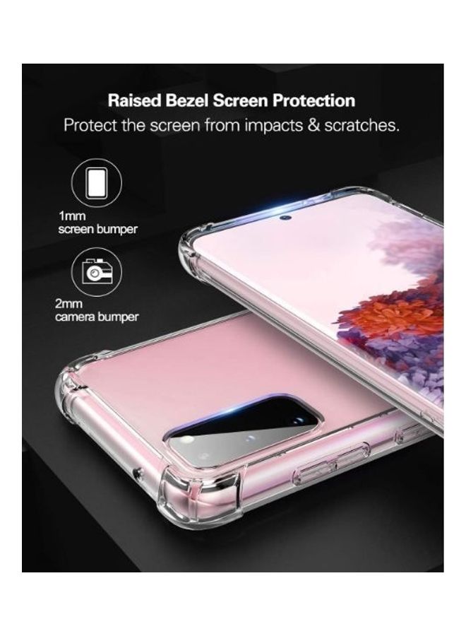 Zolo Shockproof Slim Soft TPU Silicon Case Cover For Samsung Galaxy S20 Clear - Image 3