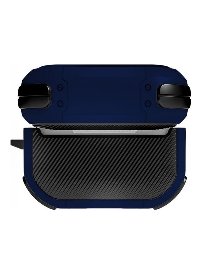 MARGOUN Protective Case Cover For Apple AirPods Pro Black/Blue - Image 3