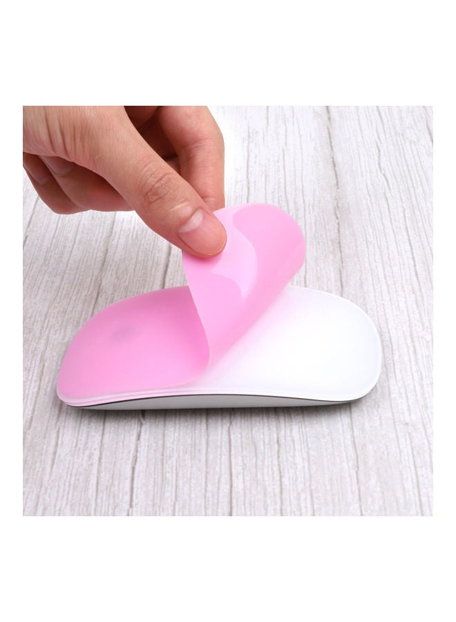 O Ozone Silicone Protective Compatible with Apple Magic Mouse S Hot Pink  - Image 5