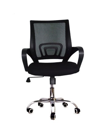 High Back Mesh Efficient Office Chair Black 56x50x49cm - v1629915926/N50406248A_1