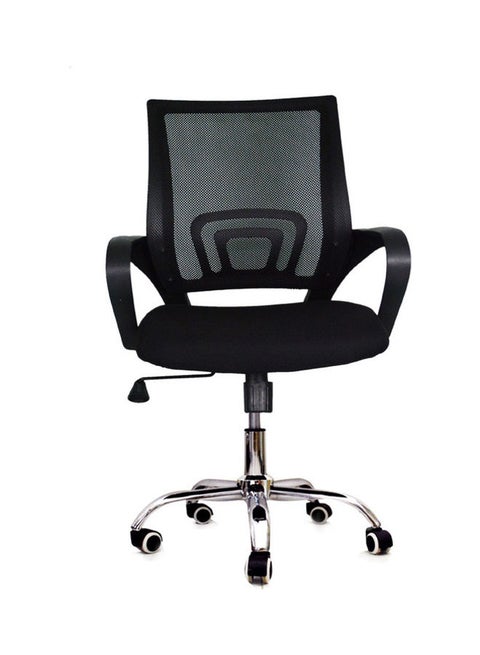 High Back Mesh Efficient Office Chair Black 56x50x49cm
