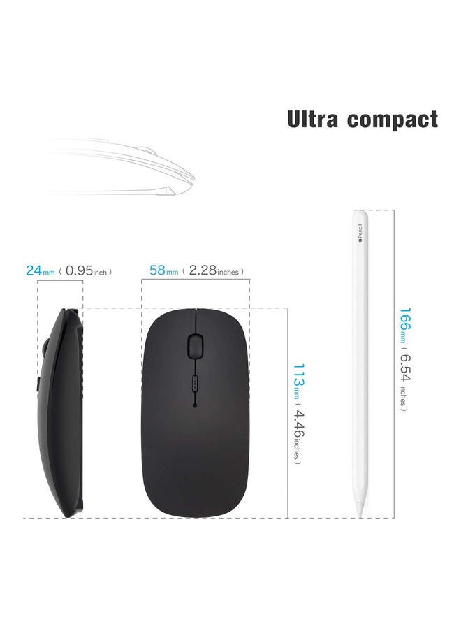 O Ozone Wireless Mouse Black  - Image 3