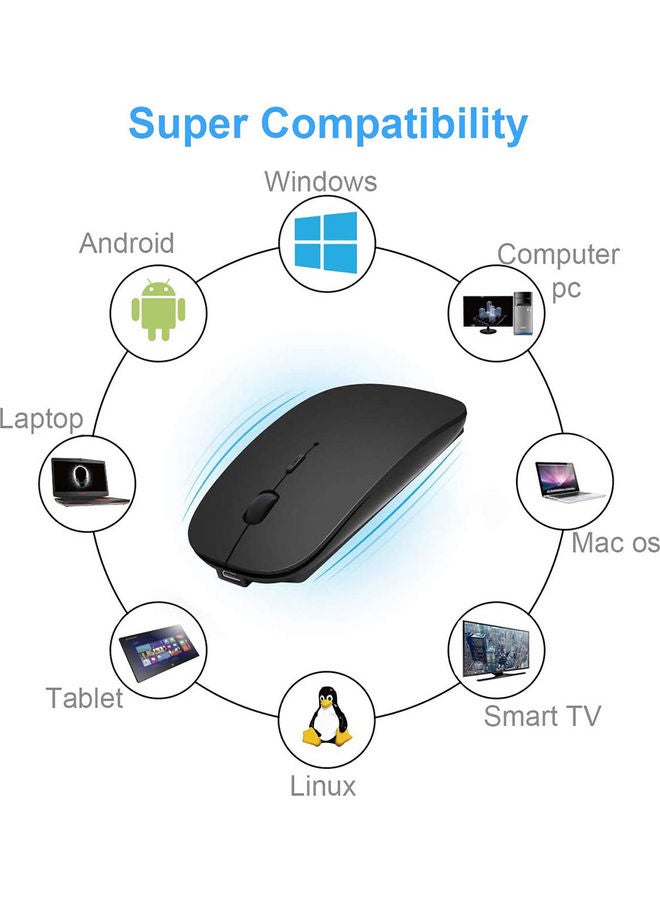 O Ozone Wireless Mouse Black  - Image 4