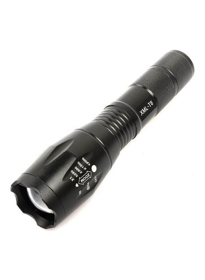 Ultrafire - Flashlight Led Telescopic Zoom  Mini Flashlight Black - Image 1