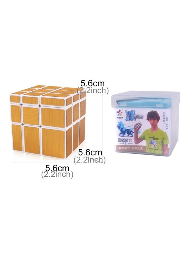 BGM Zhisheng Ice Unicorn Brushed Mirror Brain Puzzle Magic Cube - Image 2