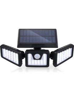 Solar Powered PIR Motion Sensor Wall Light White