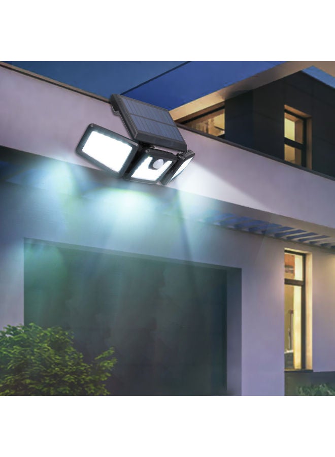 Tomshine Solar Powered PIR Motion Sensor Wall Light White  - Image 4
